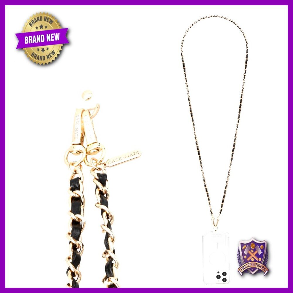 Leather Crossbody Phone Lanyard Hands-Free Strap Universal Phone Chain Accessory